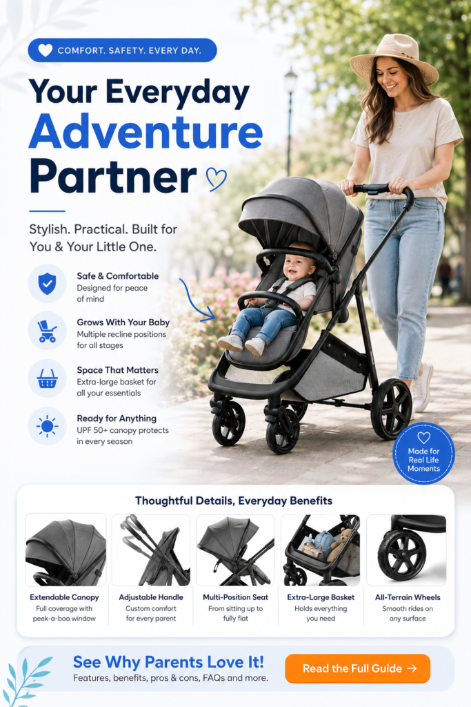 Mompush Baby Stroller Review: A Practical Guide for Comfortable Everyday Outings